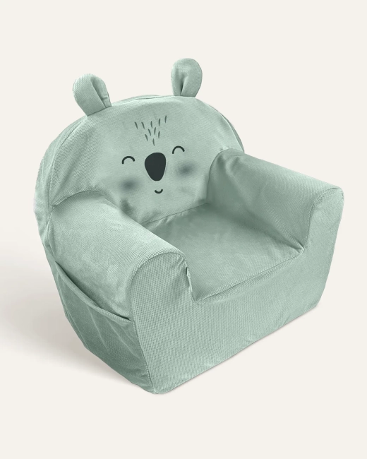 Fotelik piankowy Koala widok po skosie