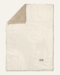 Kocyk welurowy 100x80 cm - Wanilia