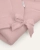 Zbliżenie na wiązanie rożka Albero mio kolor różowy